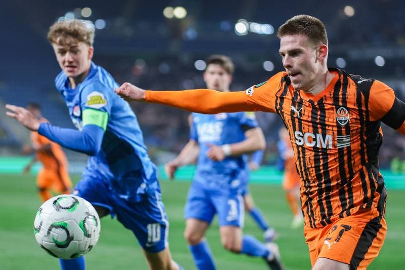 Football. UEFA Conference League. Shakhtar Donetsk - AZ Alkmaar. 09.04.2026