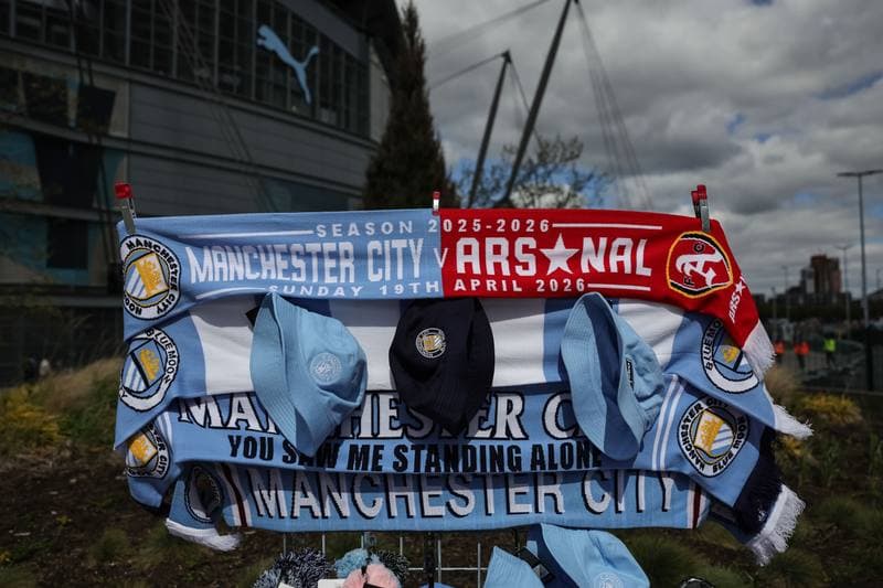 Football. Premier League. Manchester City - Arsenal. 19.04.2026