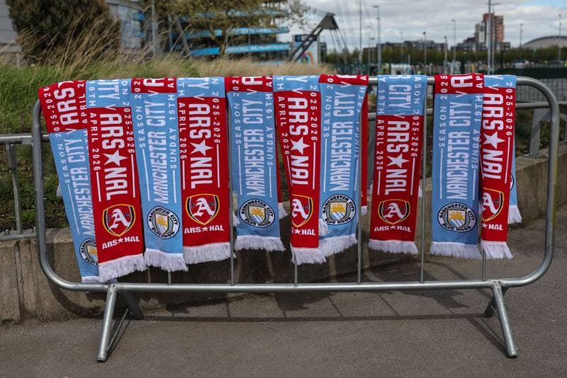 Football. Premier League. Manchester City - Arsenal. 19.04.2026