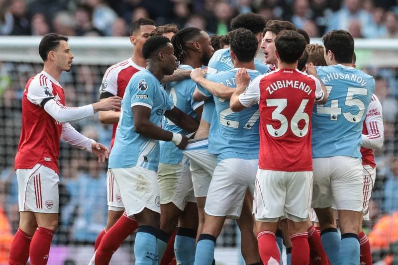 Football. Premier League. Manchester City - Arsenal. 19.04.2026