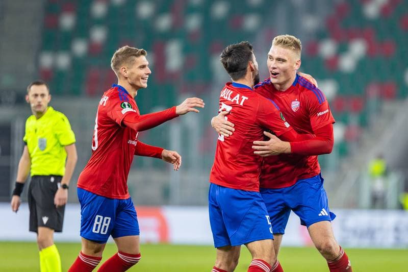 Football. UEFA Conference League. Rakow Czestochowa - Universitatea Craiova. 02.10.2025