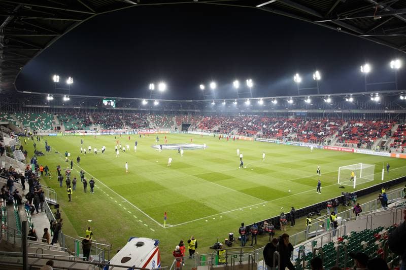 Football. UEFA Conference League. Rakow Czestochowa - Universitatea Craiova. 02.10.2025
