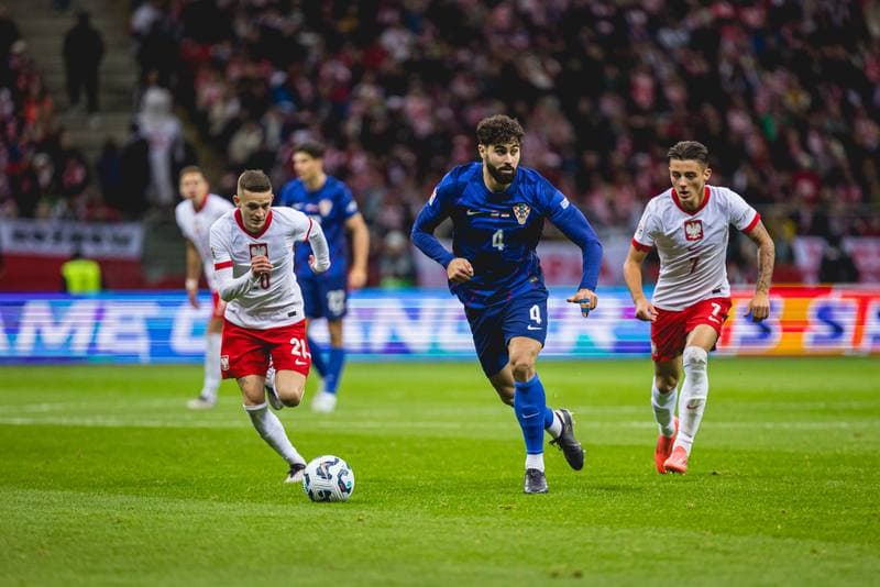 Football. UEFA Nations League. Poland - Croatia. 15.10.2024