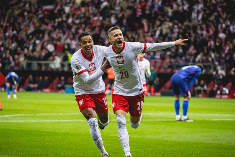 Football. UEFA Nations League. Poland - Croatia. 15.10.2024