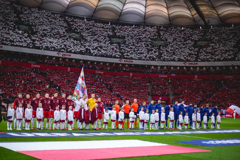 Football. UEFA Nations League. Poland - Croatia. 15.10.2024