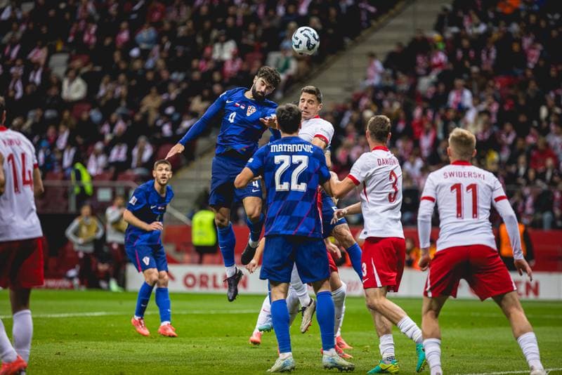 Football. UEFA Nations League. Poland - Croatia. 15.10.2024