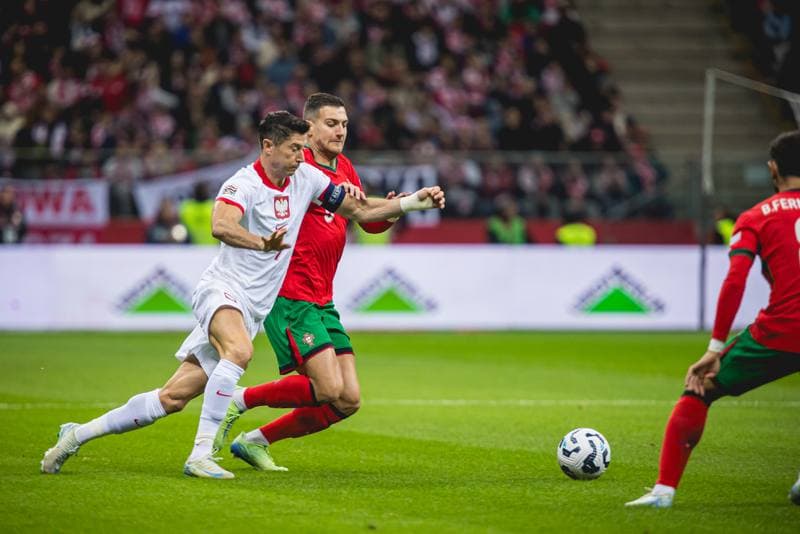 Football. UEFA Nations League. Poland - Portugal. 12.10.2024