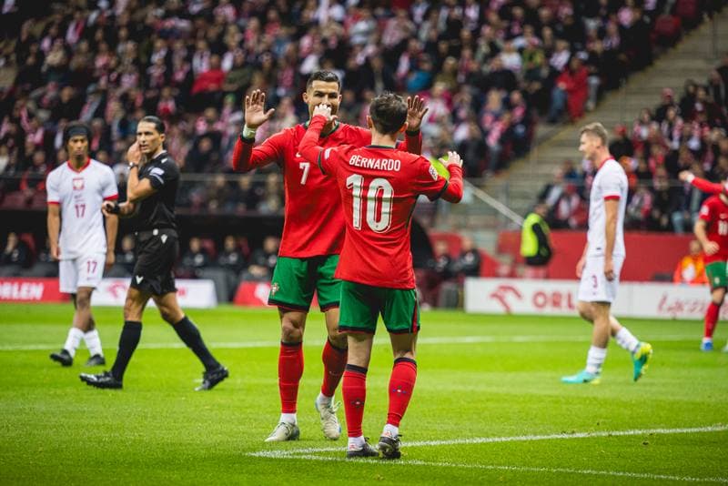 Football. UEFA Nations League. Poland - Portugal. 12.10.2024