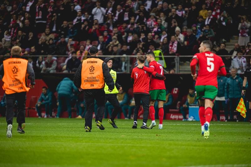 Football. UEFA Nations League. Poland - Portugal. 12.10.2024