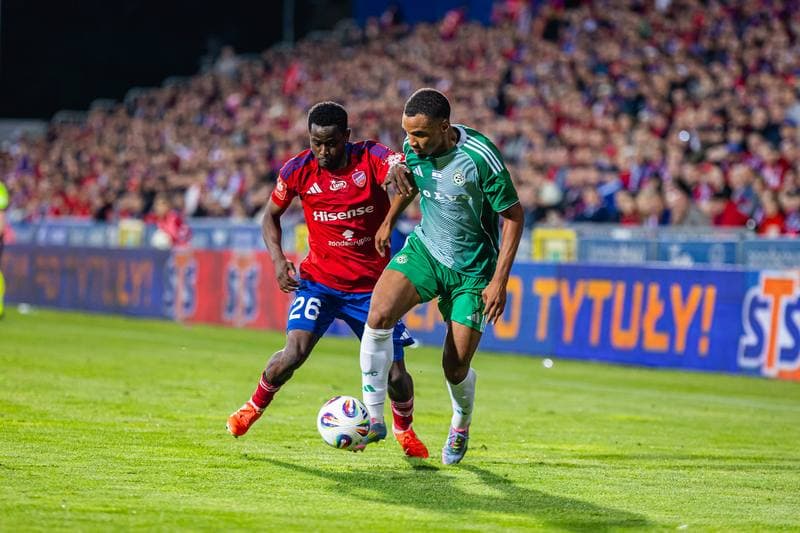 Football. UEFA Conference League. Rakow Czestochowa - Maccabi Haifa. 07.08.2025