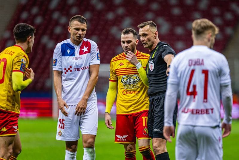 Football. Polish Supercup. Jagiellonia Bialystok - Wisla Krakow. 02.04.2025