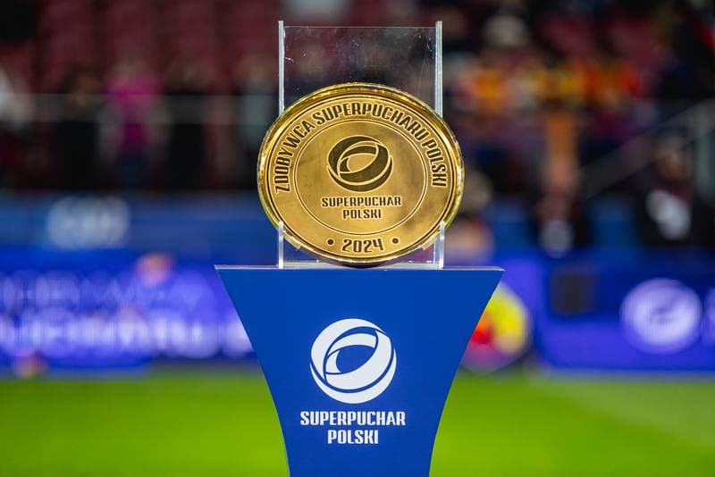 Football. Polish Supercup. Jagiellonia Bialystok - Wisla Krakow. 02.04.2025