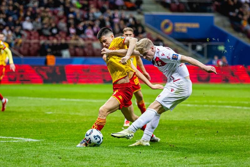 Football. Polish Supercup. Jagiellonia Bialystok - Wisla Krakow. 02.04.2025