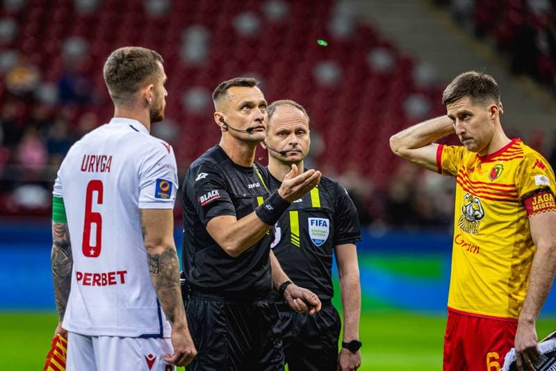 Football. Polish Supercup. Jagiellonia Bialystok - Wisla Krakow. 02.04.2025