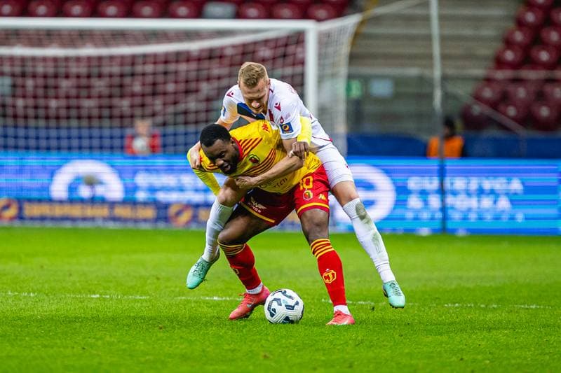 Football. Polish Supercup. Jagiellonia Bialystok - Wisla Krakow. 02.04.2025