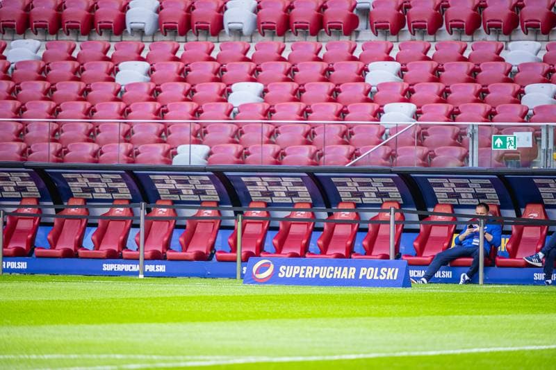 Football. Polish Supercup. Jagiellonia Bialystok - Wisla Krakow. 02.04.2025