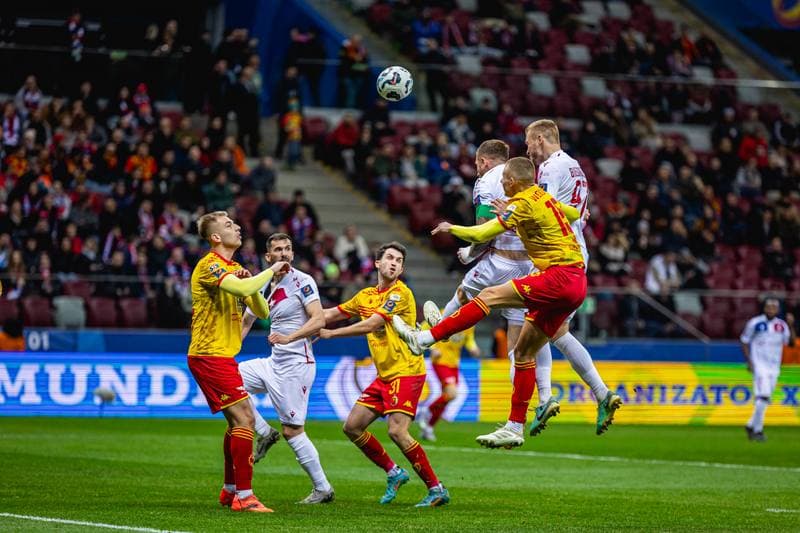 Football. Polish Supercup. Jagiellonia Bialystok - Wisla Krakow. 02.04.2025