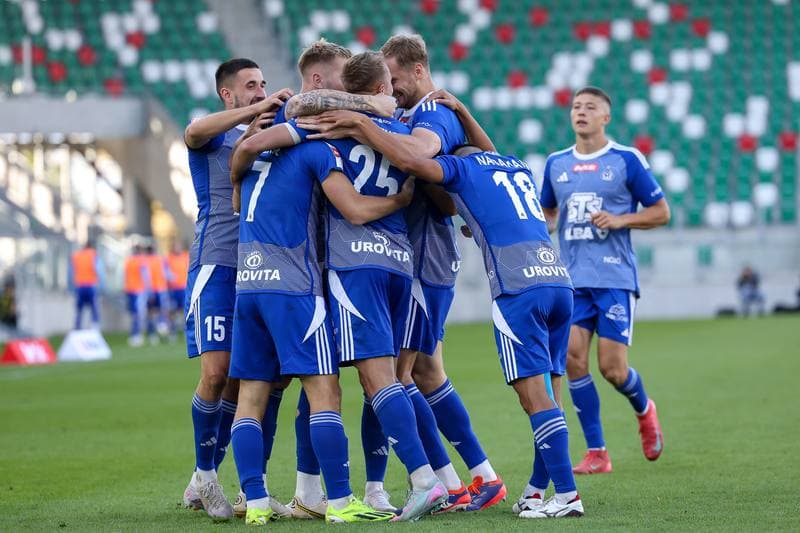 Football. Betclic 1 Liga. Wieczysta Krakow - Ruch Chorzow. 28.09.2025
