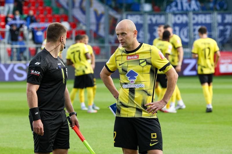 Football. Betclic 1 Liga. Wieczysta Krakow - Ruch Chorzow. 28.09.2025