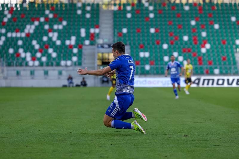 Football. Betclic 1 Liga. Wieczysta Krakow - Ruch Chorzow. 28.09.2025