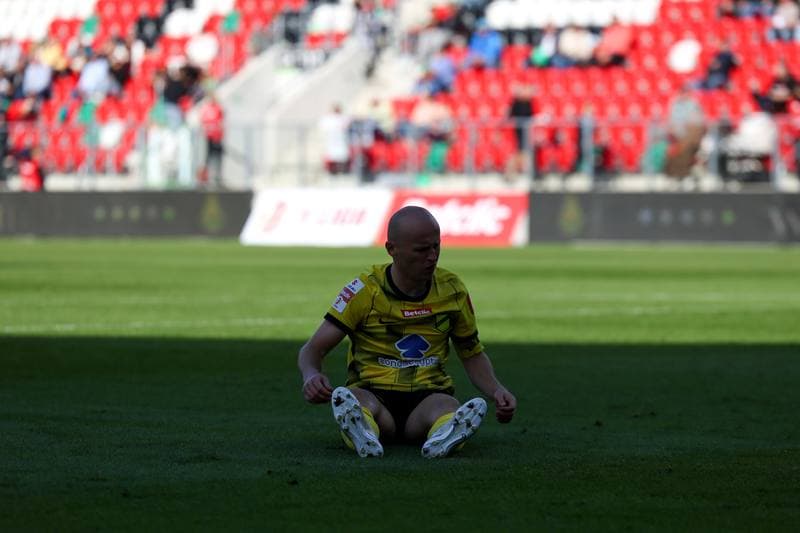 Football. Betclic 1 Liga. Wieczysta Krakow - Ruch Chorzow. 28.09.2025