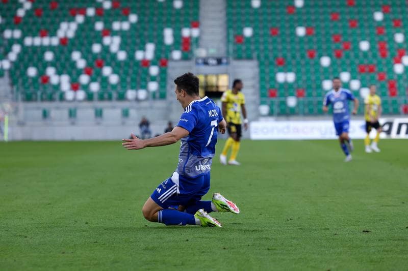 Football. Betclic 1 Liga. Wieczysta Krakow - Ruch Chorzow. 28.09.2025