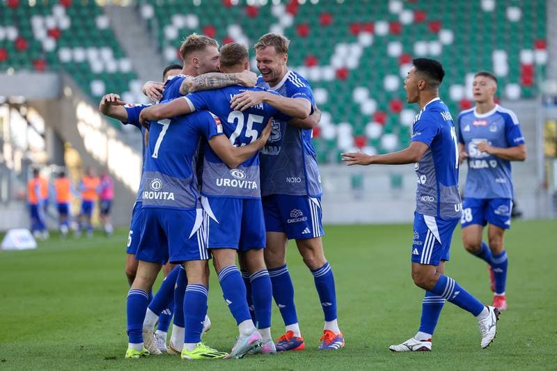 Football. Betclic 1 Liga. Wieczysta Krakow - Ruch Chorzow. 28.09.2025