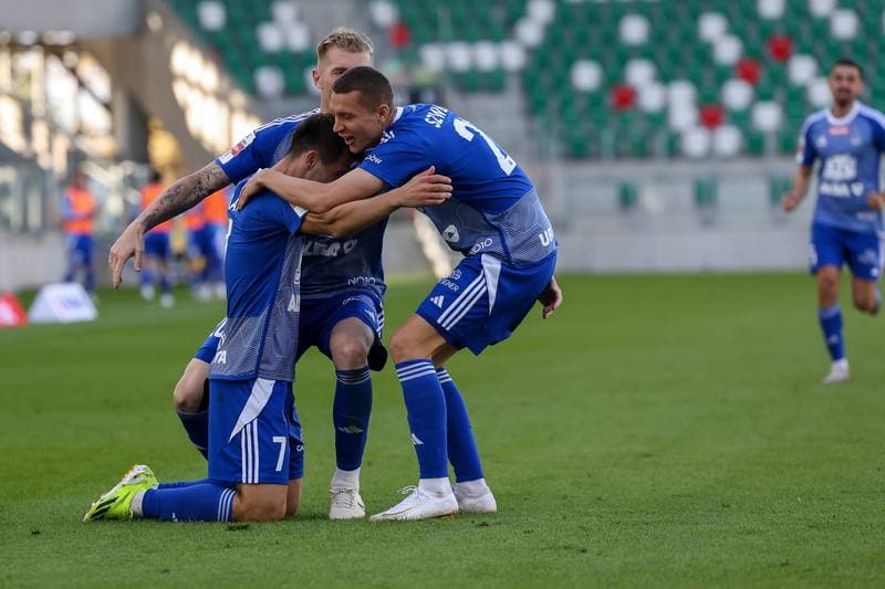 Football. Betclic 1 Liga. Wieczysta Krakow - Ruch Chorzow. 28.09.2025