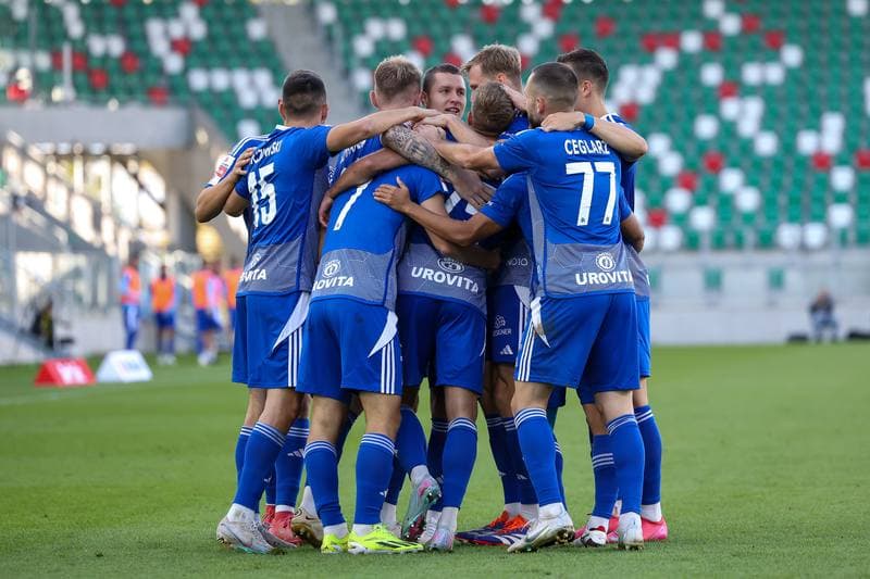 Football. Betclic 1 Liga. Wieczysta Krakow - Ruch Chorzow. 28.09.2025