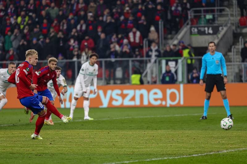 Football. UEFA Conference League. Rakow Czestochowa - SK Rapid. 27.11.2025