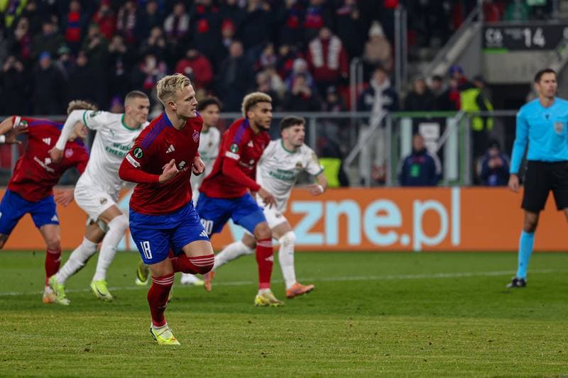 Football. UEFA Conference League. Rakow Czestochowa - SK Rapid. 27.11.2025