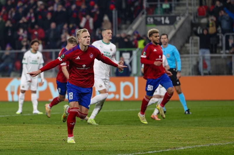 Football. UEFA Conference League. Rakow Czestochowa - SK Rapid. 27.11.2025