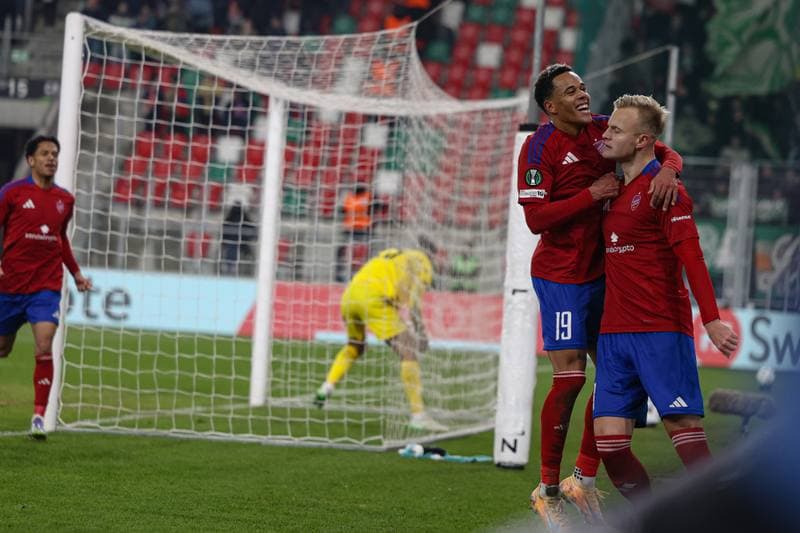 Football. UEFA Conference League. Rakow Czestochowa - SK Rapid. 27.11.2025