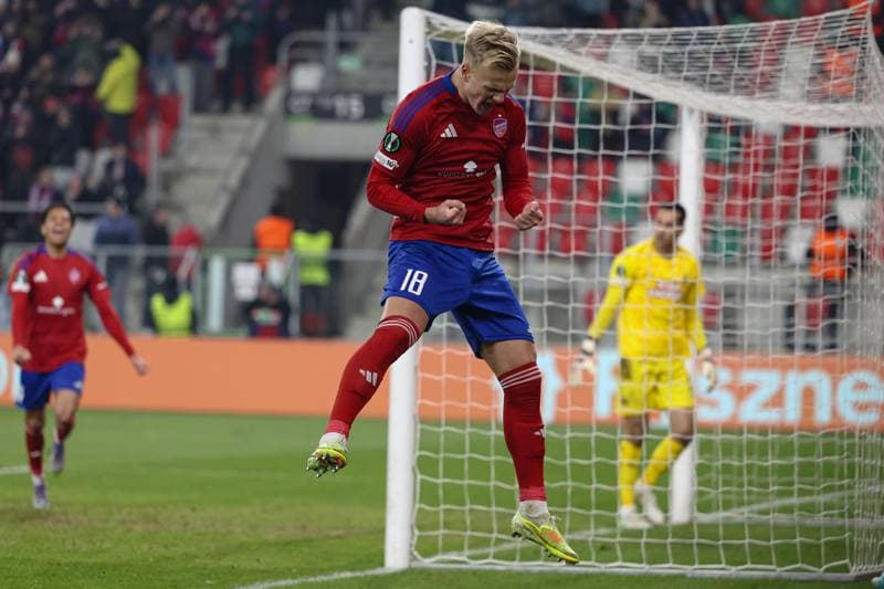 Football. UEFA Conference League. Rakow Czestochowa - SK Rapid. 27.11.2025