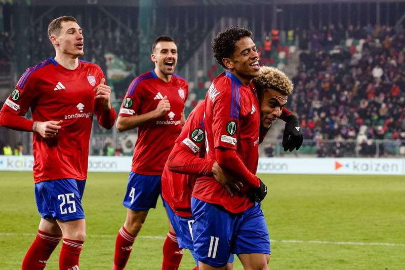 Football. UEFA Conference League. Rakow Czestochowa - SK Rapid. 27.11.2025