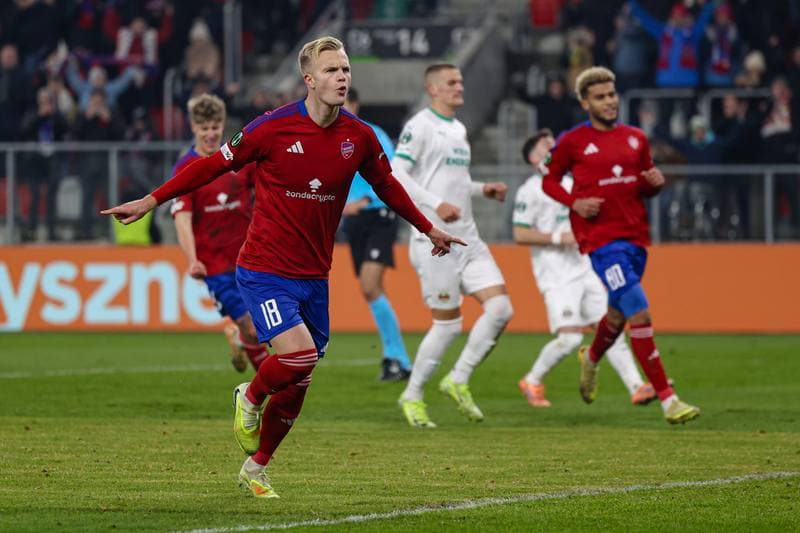 Football. UEFA Conference League. Rakow Czestochowa - SK Rapid. 27.11.2025