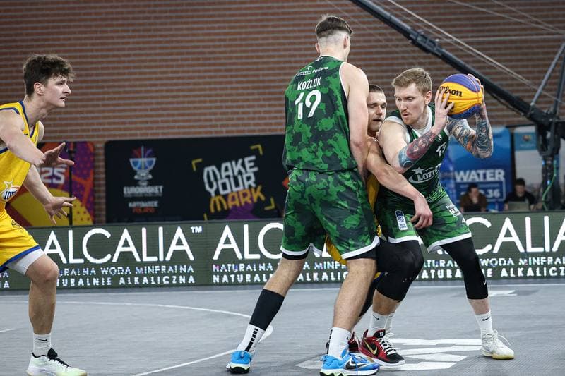 Basketball. Lotto 3x3 League. Lotto AMW Arka Gdynia - Legia Lotto 3x3 Warszawa. 23.02.2025