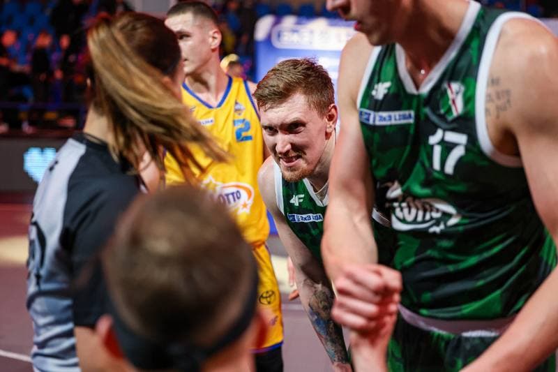 Basketball. Lotto 3x3 League. Lotto AMW Arka Gdynia - Legia Lotto 3x3 Warszawa. 23.02.2025