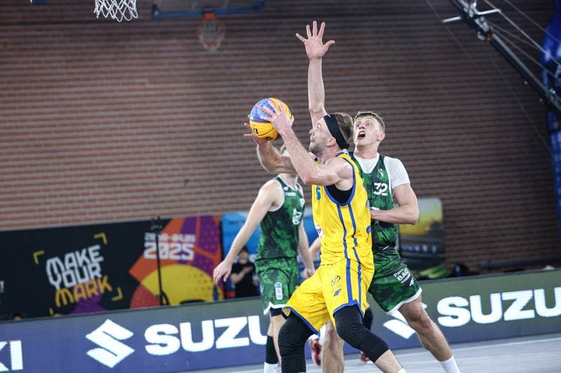 Basketball. Lotto 3x3 League. Lotto AMW Arka Gdynia - Legia Lotto 3x3 Warszawa. 23.02.2025