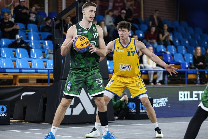 Basketball. Lotto 3x3 League. Lotto AMW Arka Gdynia - Legia Lotto 3x3 Warszawa. 23.02.2025