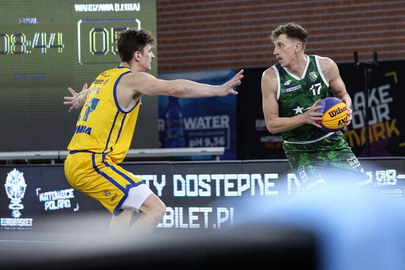 Basketball. Lotto 3x3 League. Lotto AMW Arka Gdynia - Legia Lotto 3x3 Warszawa. 23.02.2025