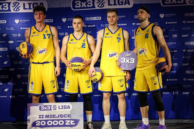 Basketball. Lotto 3x3 League. Lotto AMW Arka Gdynia - Legia Lotto 3x3 Warszawa. 23.02.2025