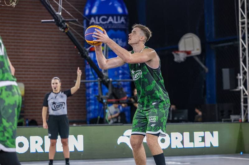 Basketball. Lotto 3x3 League. Lotto AMW Arka Gdynia - Legia Lotto 3x3 Warszawa. 23.02.2025