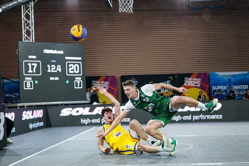 Basketball. Lotto 3x3 League. Lotto AMW Arka Gdynia - Legia Lotto 3x3 Warszawa. 23.02.2025