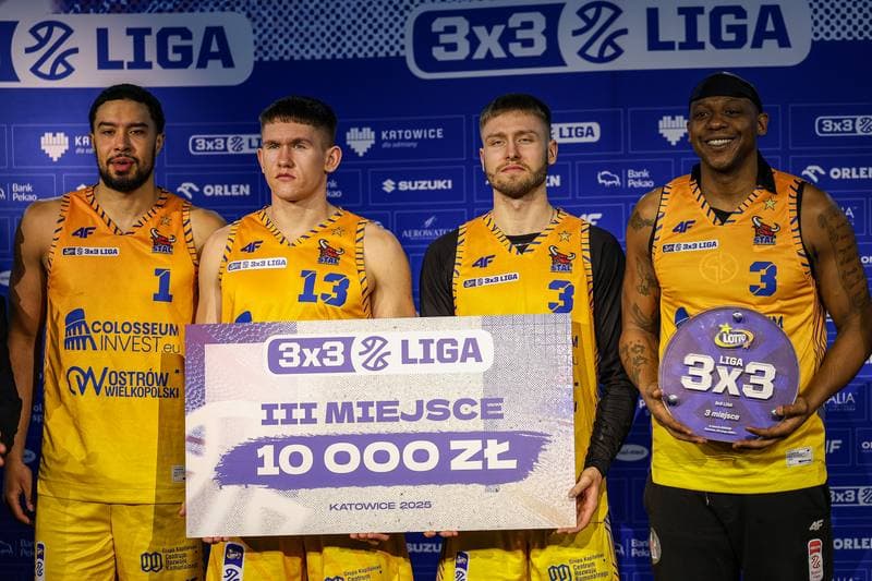 Basketball. Lotto 3x3 League. Lotto AMW Arka Gdynia - Legia Lotto 3x3 Warszawa. 23.02.2025