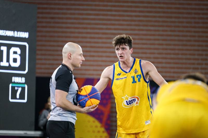 Basketball. Lotto 3x3 League. Lotto AMW Arka Gdynia - Legia Lotto 3x3 Warszawa. 23.02.2025