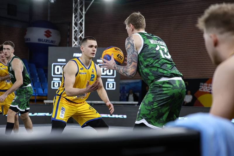 Basketball. Lotto 3x3 League. Lotto AMW Arka Gdynia - Legia Lotto 3x3 Warszawa. 23.02.2025
