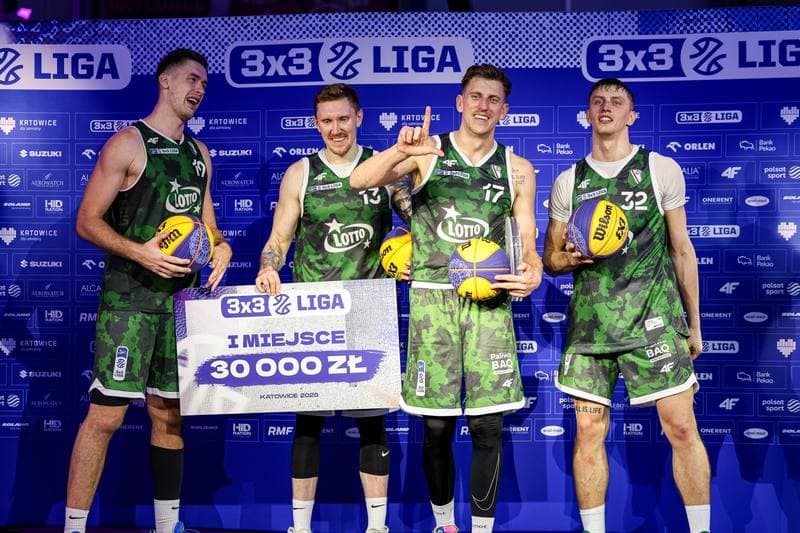 Basketball. Lotto 3x3 League. Lotto AMW Arka Gdynia - Legia Lotto 3x3 Warszawa. 23.02.2025