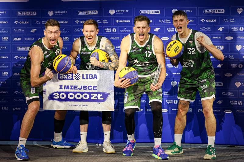Basketball. Lotto 3x3 League. Lotto AMW Arka Gdynia - Legia Lotto 3x3 Warszawa. 23.02.2025