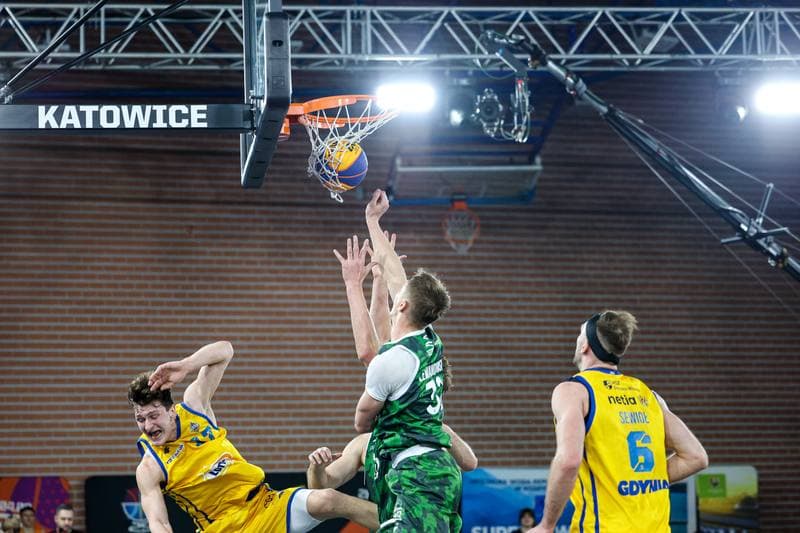 Basketball. Lotto 3x3 League. Lotto AMW Arka Gdynia - Legia Lotto 3x3 Warszawa. 23.02.2025